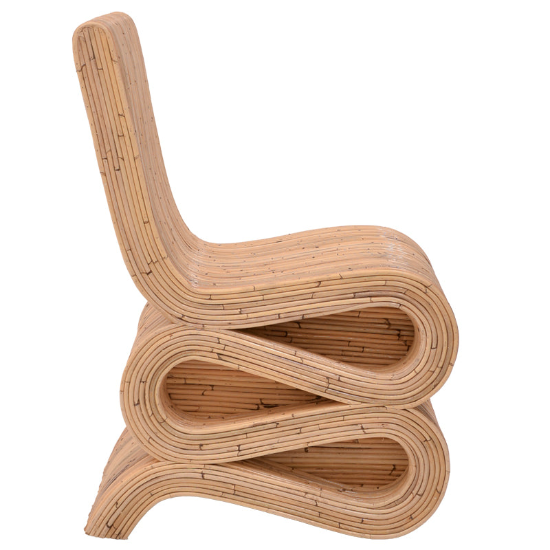Καρέκλα Favorsy Rattan PE σε Φυσική Απόχρωση 65x52x90
