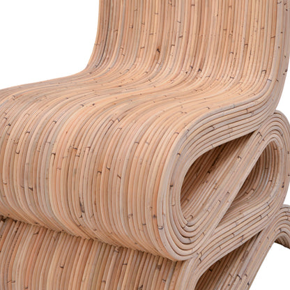Καρέκλα Favorsy Rattan PE σε Φυσική Απόχρωση 65x52x90