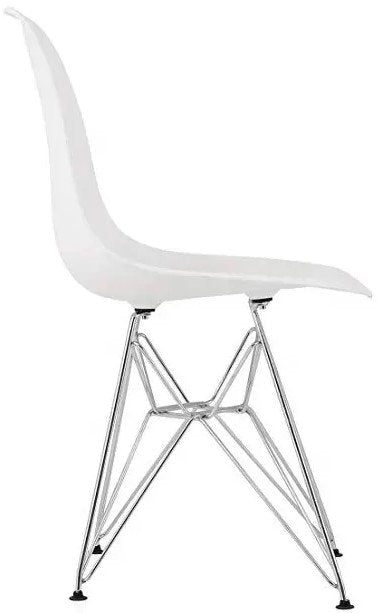 Καρέκλα Fiore Metal Λευκό 46x53x81.5