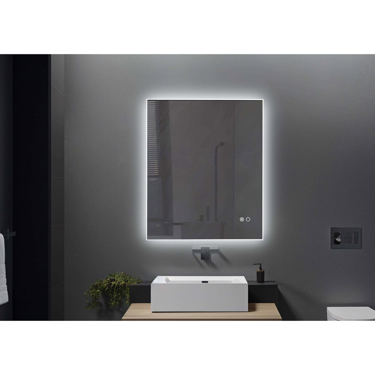 Καθρέπτης Cassia 60x60εκ