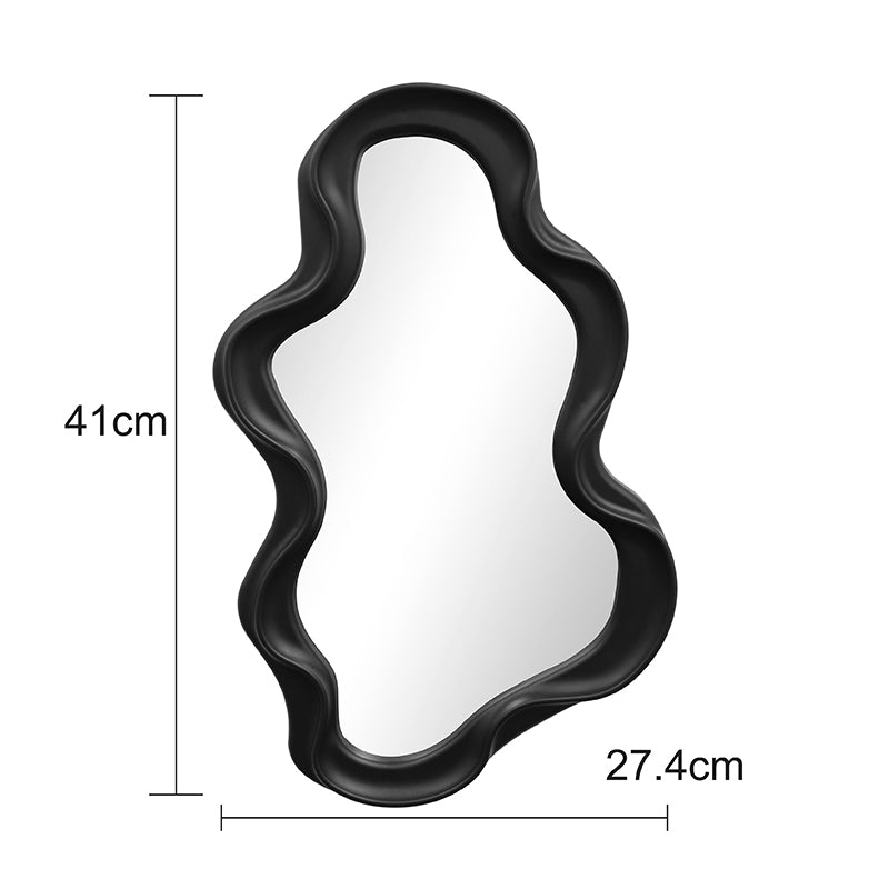 Καθρέπτης Liquid PP σε Μαύρη Απόχρωση 26x2.7x39