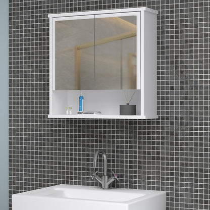 Καθρέπτης Μπάνιου Delo Χρώμα Λευκό 62x17,5x60
