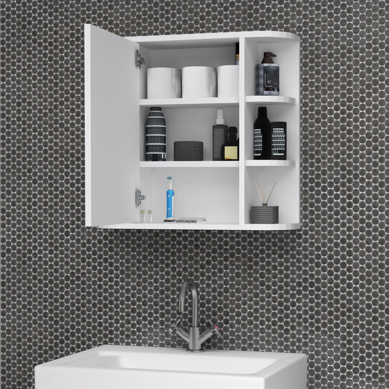 Καθρέπτης Μπάνιου Diro Χρώμα Λευκό 65x17,5x60