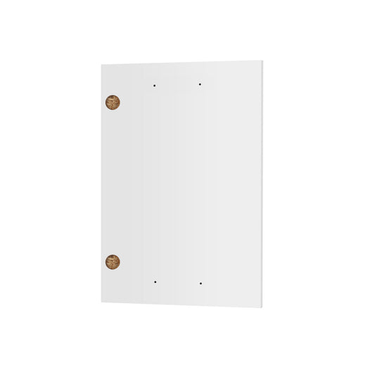 Κάτω Πορτάκι Πλυντηρίου Charlotte Λευκό 60x1.6x71.4