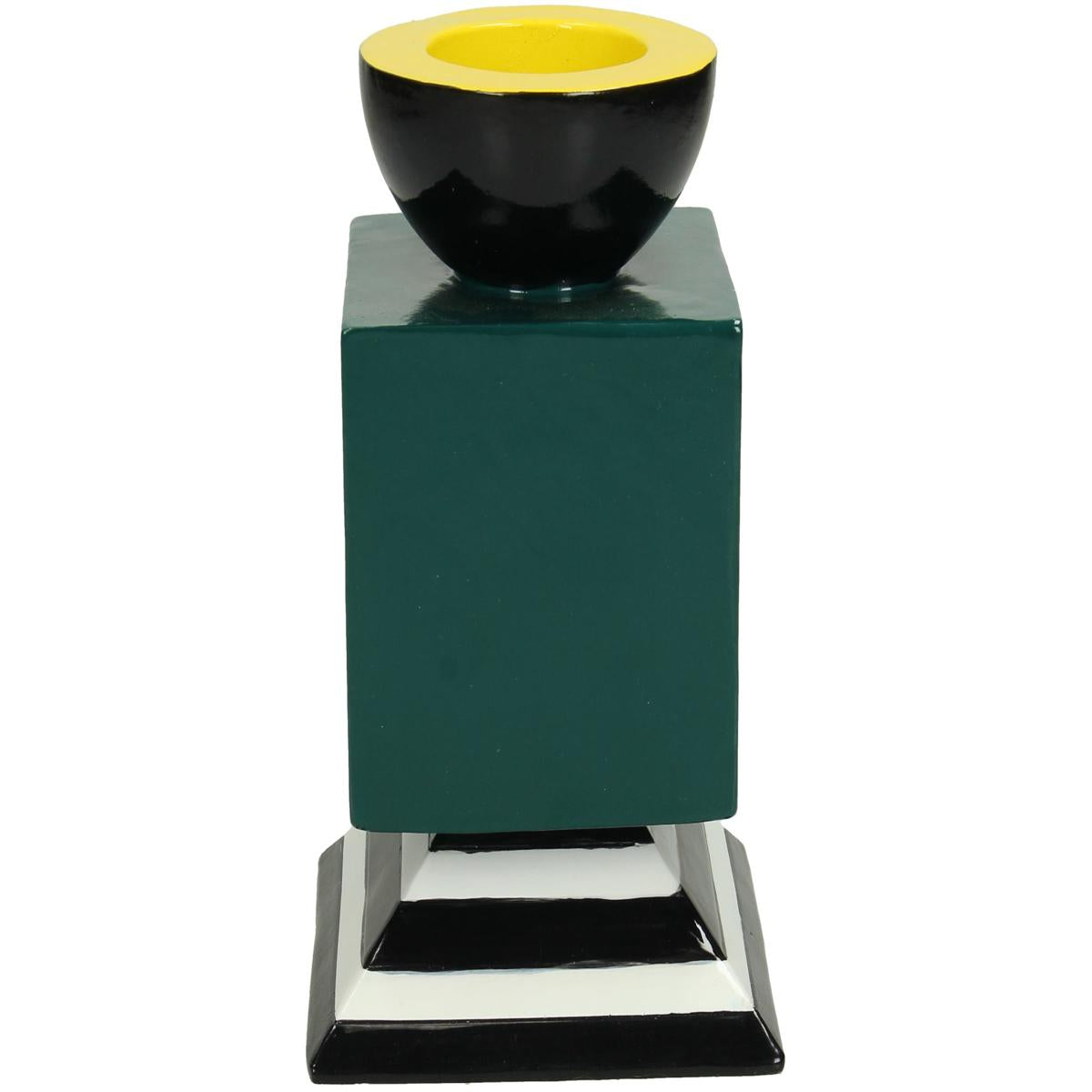 Κηροπήγιο Πετρόλ Polyresin 9.2x9.2x14.5