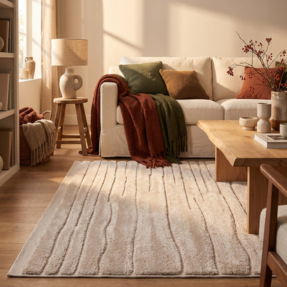 Χαλί Cozy Art 9638 Μπεζ 160x230εκ
