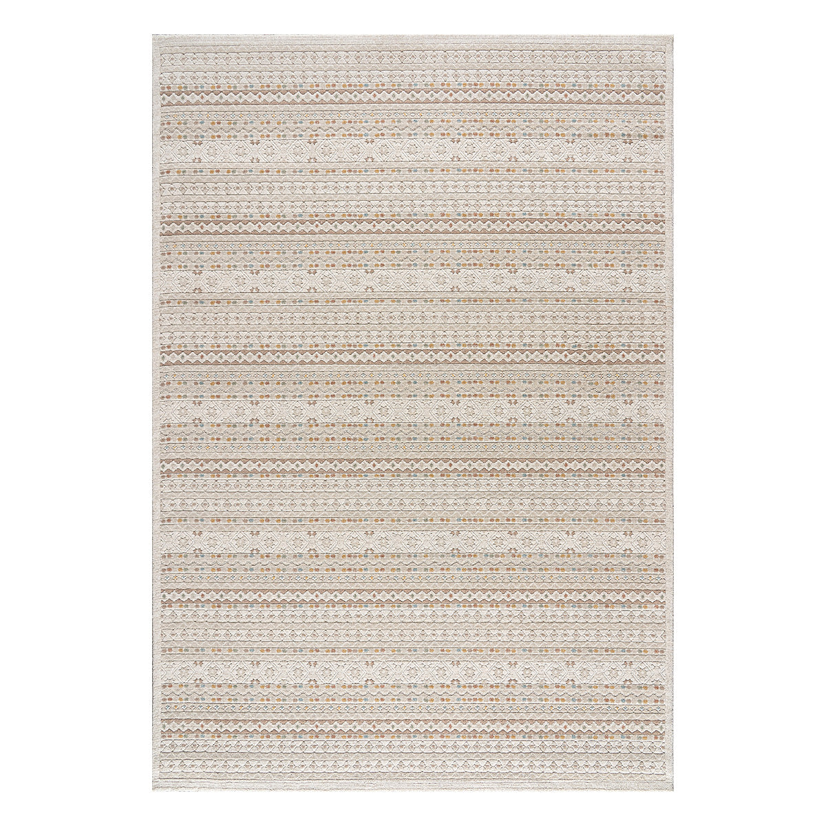 Χαλί Mirage Art 9841 Κρεμ/Μπεζ 133x190εκ