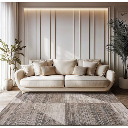 Χαλί Serena Art 9833 Μπεζ/Γκρι 160x230εκ