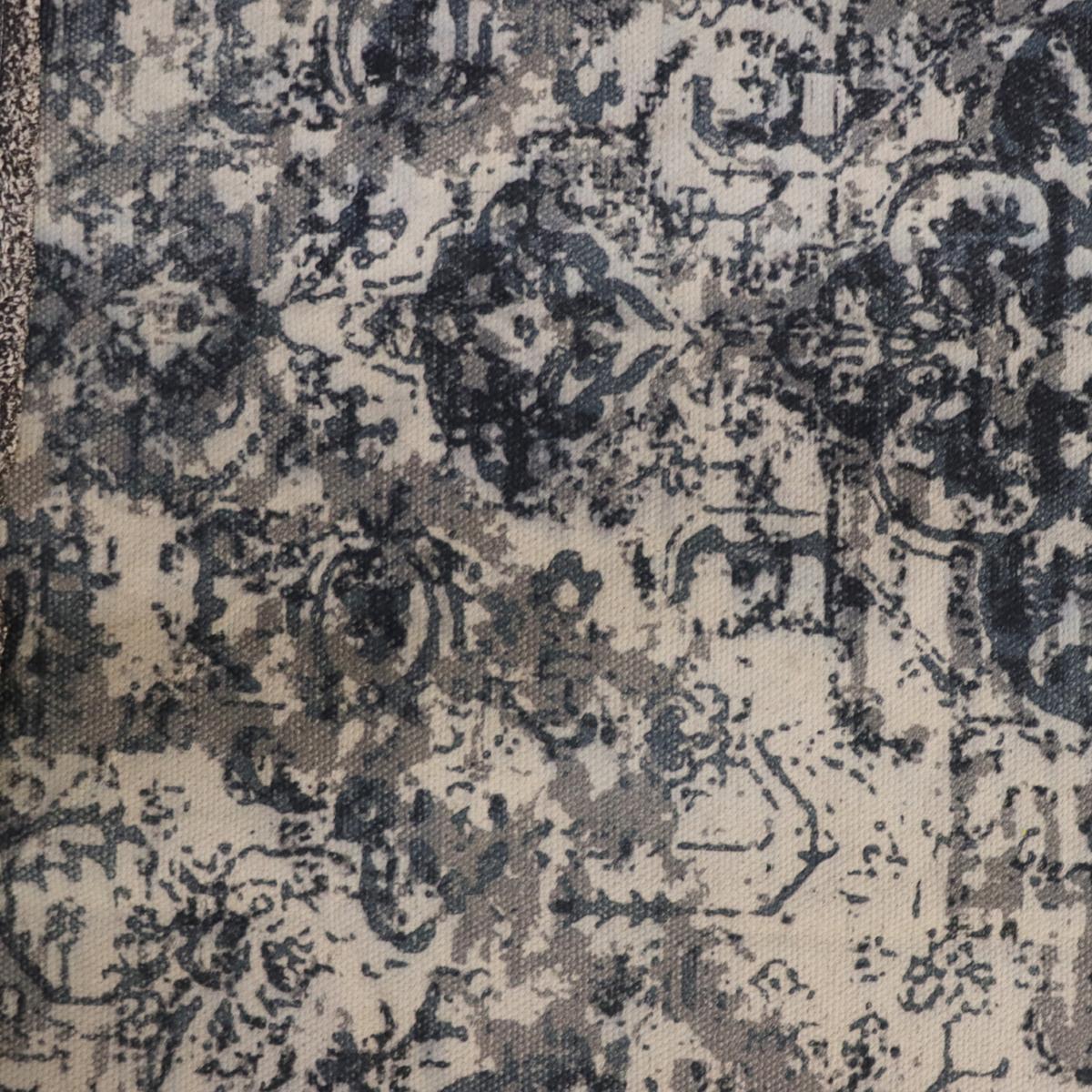 Χαλί Vintage Γκρι Βαμβακερό 120x180εκ