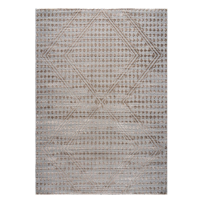 Χαλί Zenia Art 9445 Μπεζ/Γκρι 165x230εκ