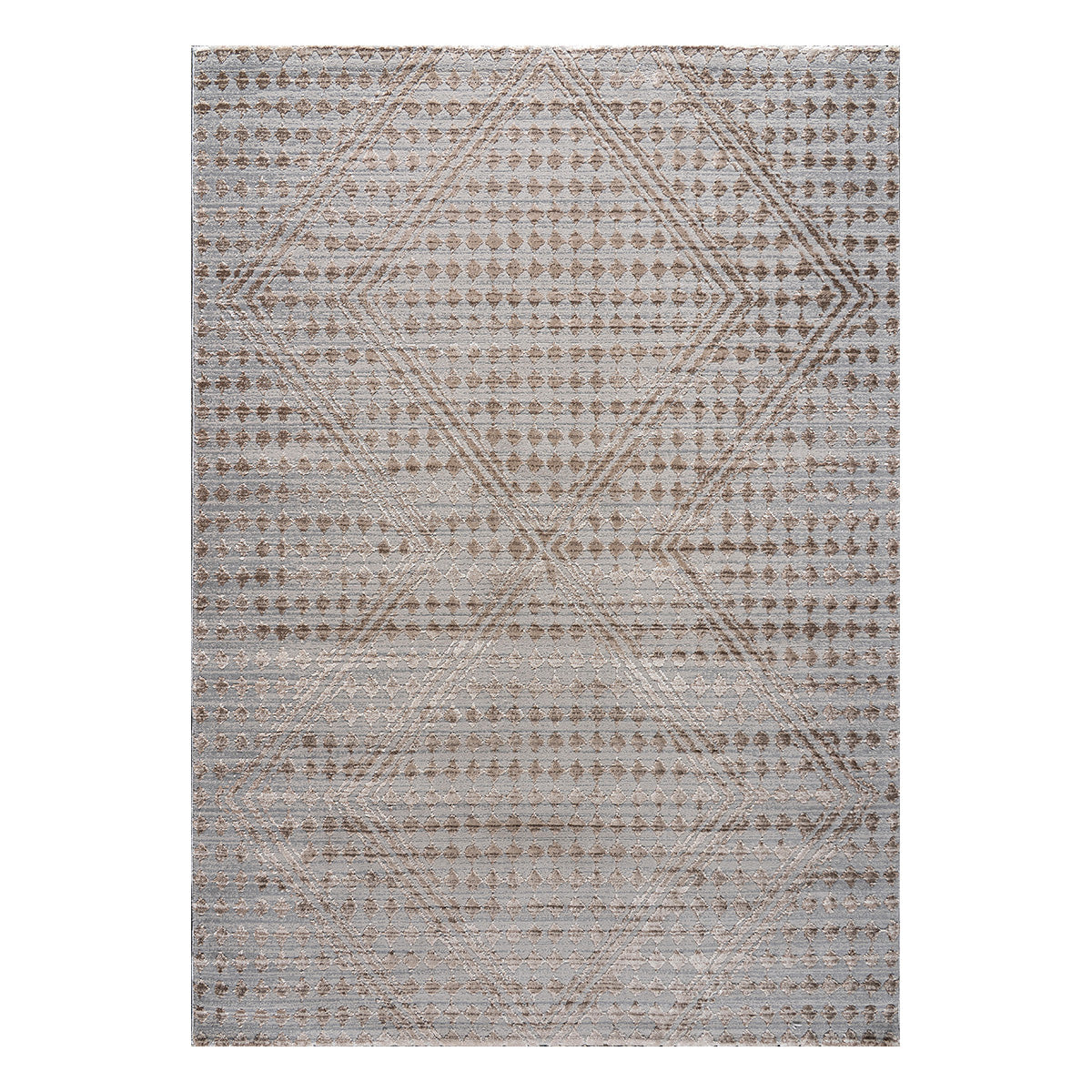 Χαλί Zenia Art 9445 Μπεζ/Γκρι 200x290εκ
