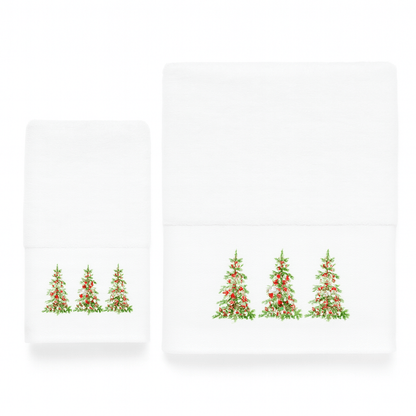 Χριστουγεννιάτικες Πετσέτες (Σετ 2 Τεμ.) Christmas Houses