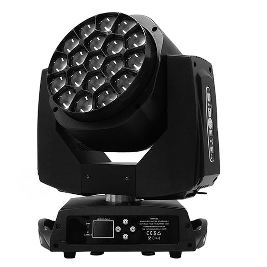 Κινούμενη Ρομποτική Κεφαλή Atlas HAWKEYE 2 K10 BEE EYE PRO 4in1 BEAM - WASH - ROTATION - ZΟΟΜ 4°-60° 19*15 Watt OSRAM LED RGBW 450W 230V DMX512 51151
