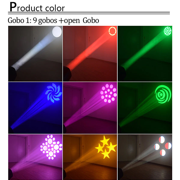 Κινούμενη Ρομποτική Κεφαλή Cyclop PRO 4in1 BEAM - WASH - SPOT - ZOOM 7°-21° 1*200 Watt White 7500K OSRAM LED RGBW 230V DMX512 51154