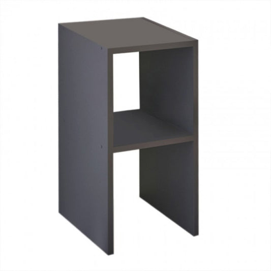 Κομοδίνο Deseo σε Ανθρακί Απόχρωση 30x30x60
