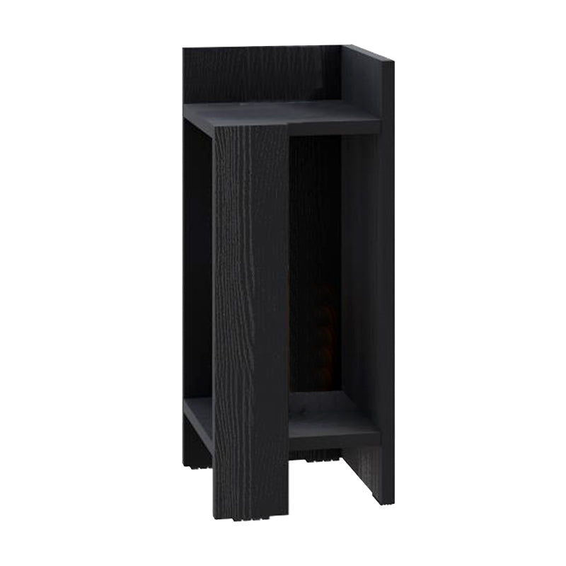 Κομοδίνο Elos Δεξί Χρώμα Black Wood 25x27x60