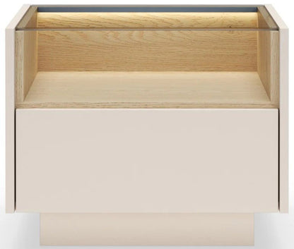 Κομοδίνο Hori Μπεζ Ανοιχτό 53.4x39.5x43.4