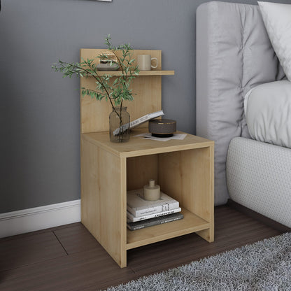 Κομοδίνο Ulman Χρώμα Sapphire Oak 35x37x72