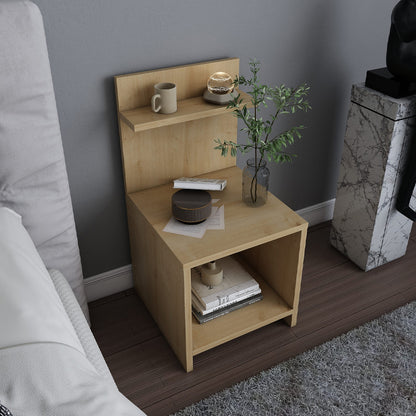 Κομοδίνο Ulman Χρώμα Sapphire Oak 35x37x72