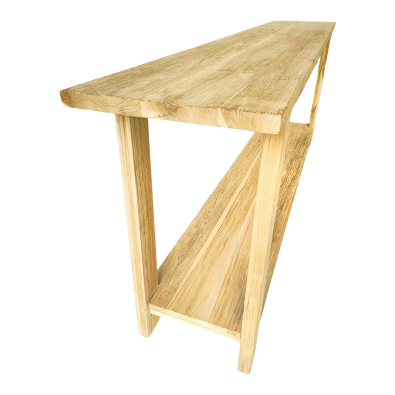 Κονσόλα Decoza Teak Ξύλο σε Φυσική Απόχρωση 200x40x80