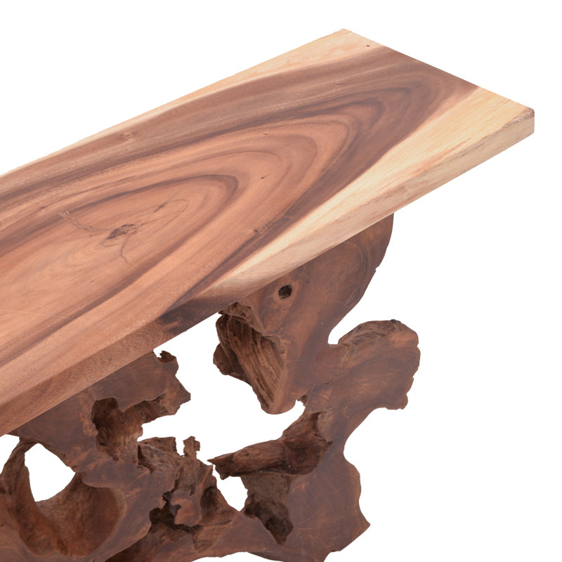 Κονσόλα Jako Teak Ξύλο σε Φυσική Απόχρωση 120x40x80