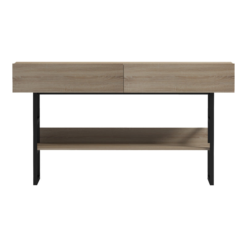 Κονσόλα Vien σε Sonoma-Μαύρη Απόχρωση 139x43x75.5
