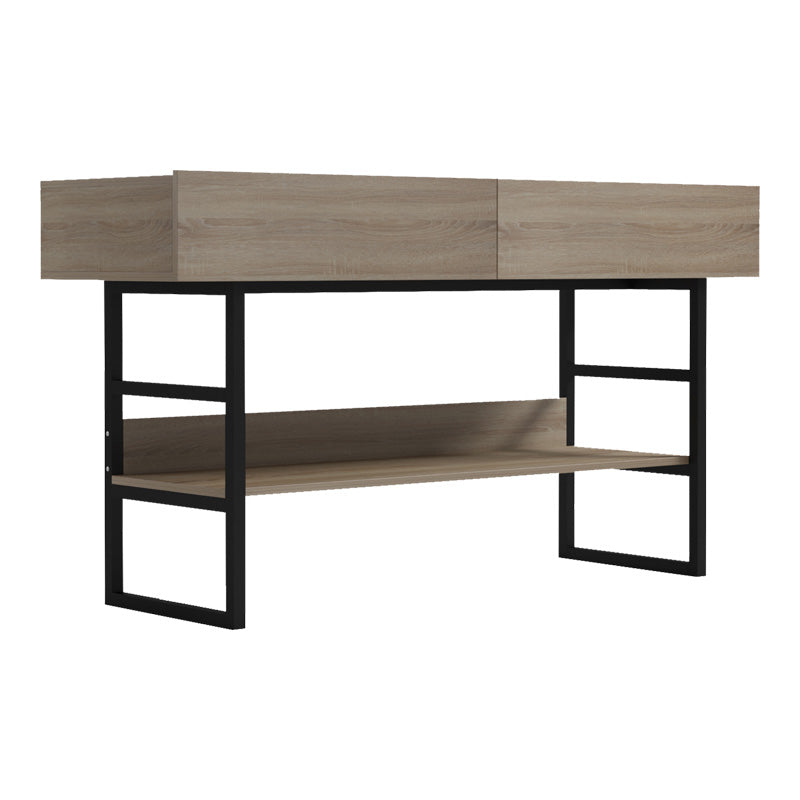 Κονσόλα Vien σε Sonoma-Μαύρη Απόχρωση 139x43x75.5