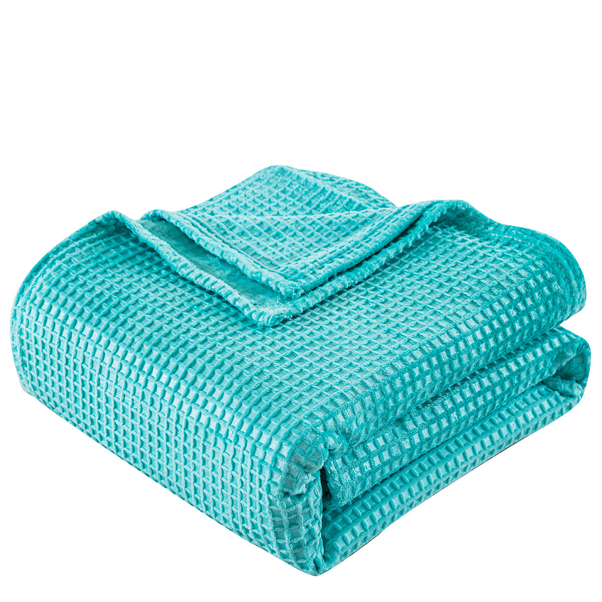 Κουβέρτα Μονόχρωμη Μονή Fleece Art 11554 160x220εκ Τυρκουάζ