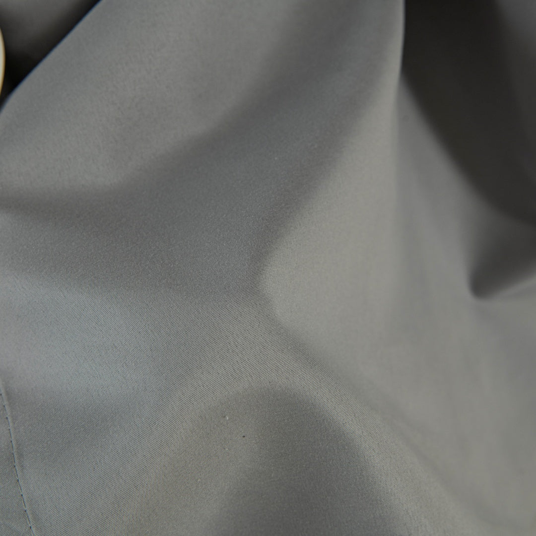 Κουρτίνα Full Blackout Σκίασης με 8 Κρίκους Soft Art 8391 140x270εκ Γκρι