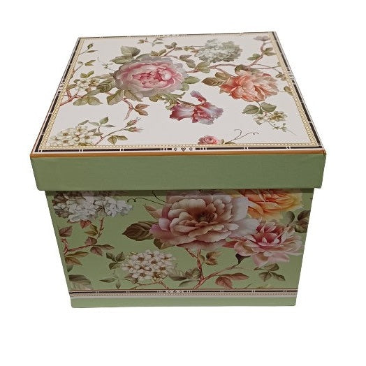 Σετ Φλυτζάνια Τσαγιού Πορσελάνης 2 Τεμ Pink Flowers Garden 8.5x15εκ