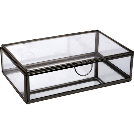 Κουτί Terrarium Μαύρο 20x13εκ