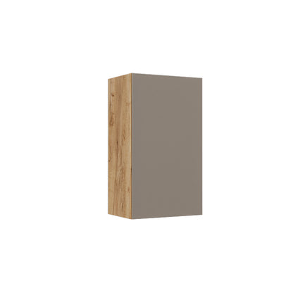 Κρεμαστό Ντουλάπι Callisto Χρυσό Δρυς-Γκρεζ 40x30x70