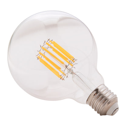 ΛΑΜΠΤΗΡΑΣ GLOBO LED FILAMENT 12W E27 3000K ΔΙΑΦΑΝΟΣ