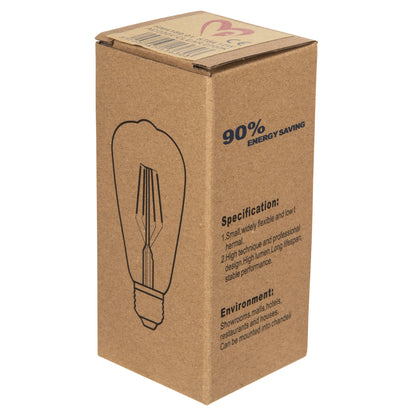 ΛΑΜΠΤΗΡΑΣ LED FILAMENT 12W E27 2700K ΔΙΑΦΑΝΟΣ
