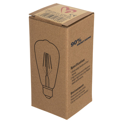 ΛΑΜΠΤΗΡΑΣ LED FILAMENT 8W E27 DIMMABLE 2700K ΔΙΑΦΑΝΟΣ