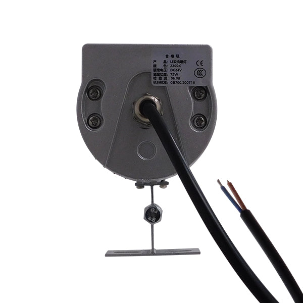 LED Wall Washer Αρχιτεκτονικού Φωτισμού 100cm GENIUS 72W CREE 24v 8640lm Δέσμης 10-30° Μοιρών Αδιάβροχο IP66 Ροζ 05120