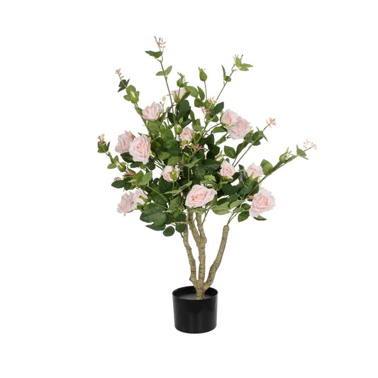 LIGHT PINK ROSES 21071 Τεχνητό Διακοσμητικό Δέντρο Τριανταφυλλιά Μ50 x Π50 x Υ90