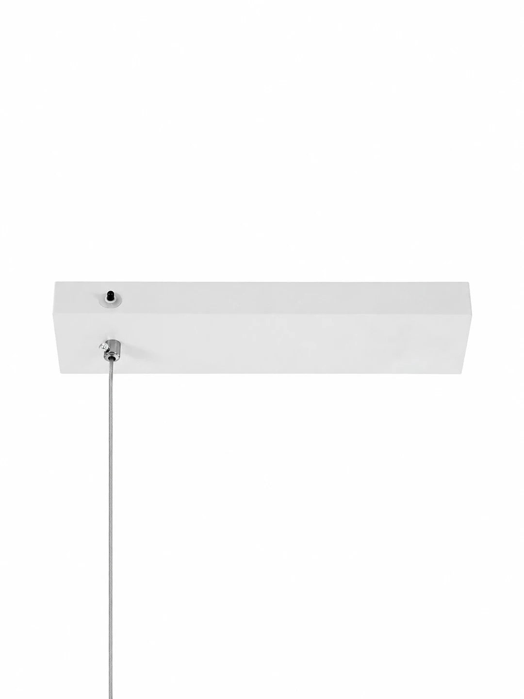 LINARIA KLV-101-0256 Κρεμαστό Φωτιστικό Οροφής LED 36W 3600lm 180° AC 220-240V IP20 Ρυθμιζόμενο Λευκό CCT με Χειριστήριο από 2700K έως 6000K Dimmable - Lumileds SMD Chip - Λευκό Ματ - Μ120 x Π2 x Υ12