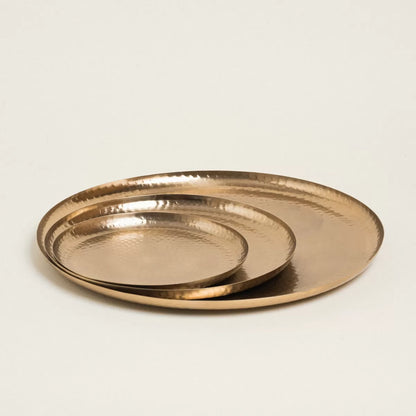 Δίσκος Μεταλλικός Χρυσός 26εκ