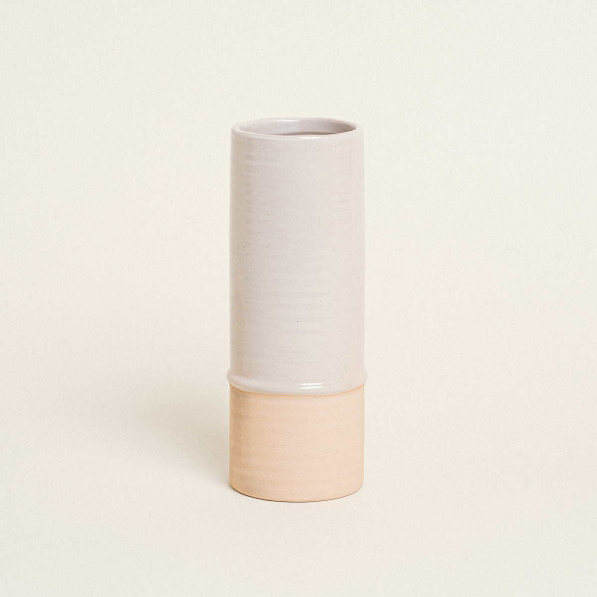 Βάζο Δίχρωμο 7x7x19