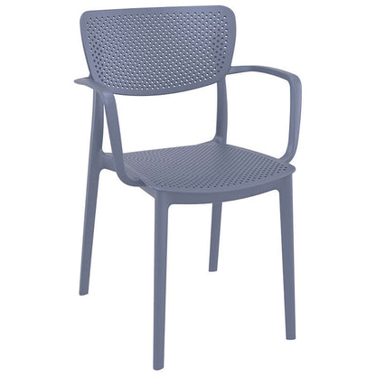 LOFT DARK GREY ΠΟΛΥΘΡΟΝΑ ΠΟΛ/ΝΙΟΥ 54x53x82
