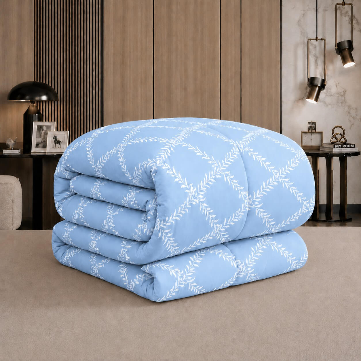 Πάπλωμα Υπέρδιπλο 220x240 Lucia Blue