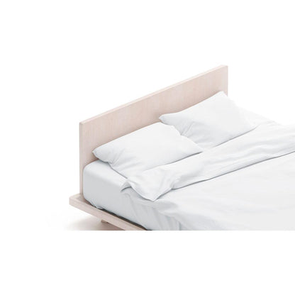Παπλωματοθήκη Ξενοδοχείου Μονή Lucid Art Ε1035 Percale CVC 80% Cot - 20% Pol 160x240+40εκ Λευκό