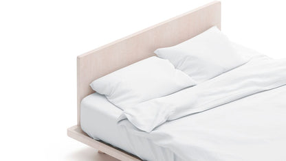 Σεντόνι Ξενοδοχείου Κing Size Direct Art Ε1065 CVC 70% Cot - 30% Pol 275x270εκ Λευκό