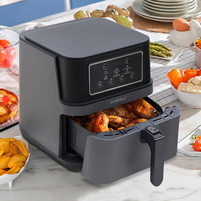 Φριτέζα Αέρος - Airfryer με Αποσπώμενο Κάδο 7,5L Χρώμα Μαύρο 1550-1850W