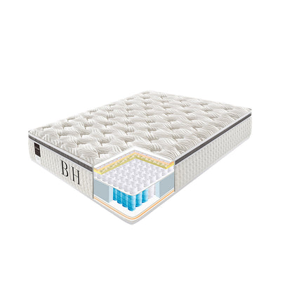 Στρώμα Luxe Υπέρδιπλο 160x200x36 Λευκό