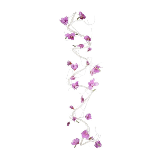 MAGNOLIA FLOWER VINE 21471 Τεχνητό Διακοσμητικό Φυτό Λευκή & Ροζ Μανόλια Μ20 x Π20 x Υ300