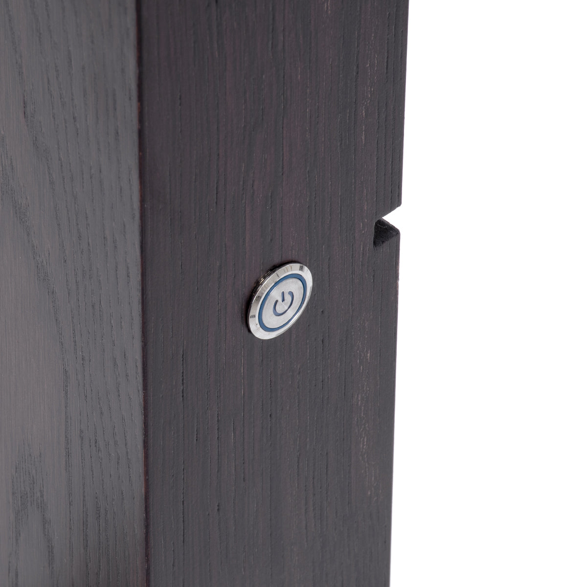 MAKEUP MIRROR-160x80-2 Μοντέρνος Καθρέπτης Μακιγιάζ με Πλαίσιο Φυσικού Ξύλου με Διακόπτη On/Off 20 x E27 AC220-240V - Μ80 x Π7 x Υ160cm - Καφέ Wenge