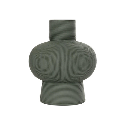 MALACHITE 21264 Διακοσμητικό Κεραμικό Βάζo Πράσινο Π13 x Μ13 x Υ16