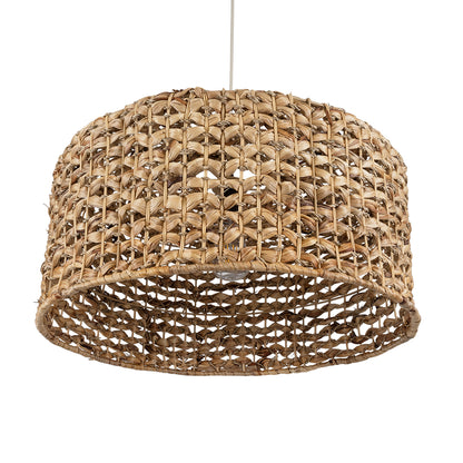 MANGATA 01849 Boho Κρεμαστό Φωτιστικό Οροφής με Ντουί 1 x E27 AC 220-240V IP20 - Καφέ - Μ60 x Π60 x Υ28
